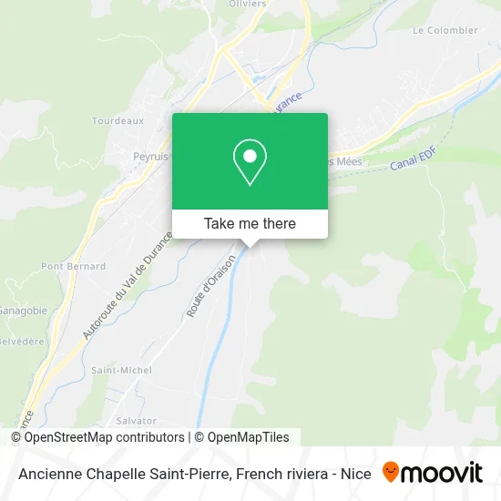 Ancienne Chapelle Saint-Pierre map