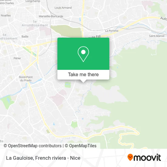 La Gauloise map
