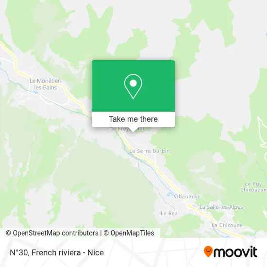 N°30 map