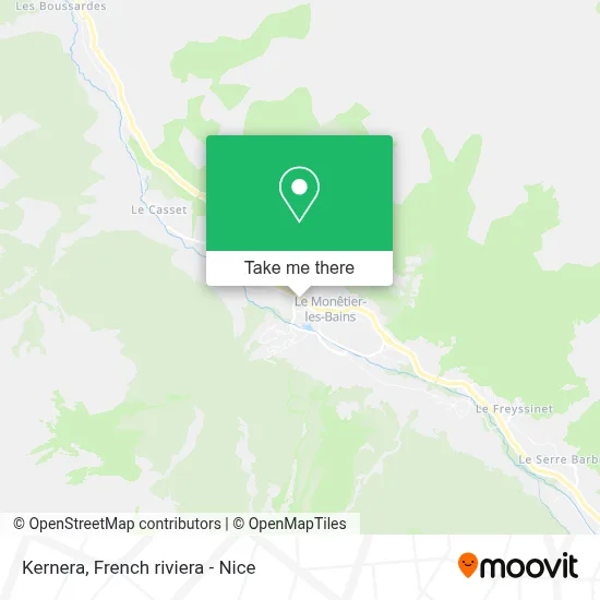 Kernera map