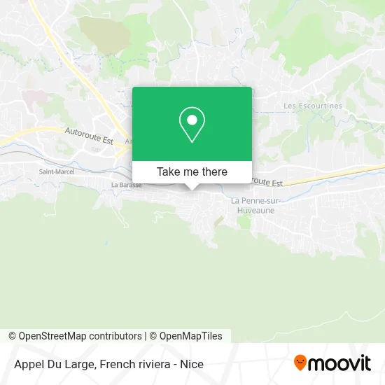 Appel Du Large map