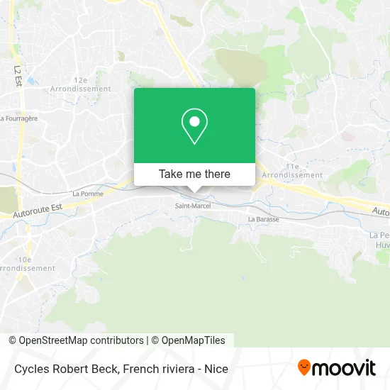 Cycles Robert Beck map