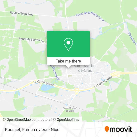 Mapa Rousset