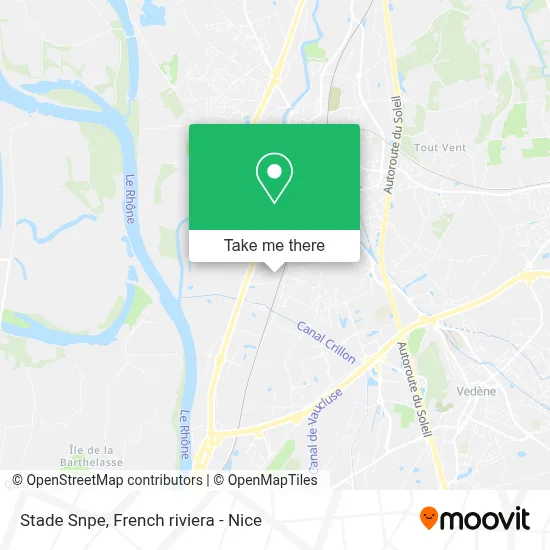 Stade Snpe map