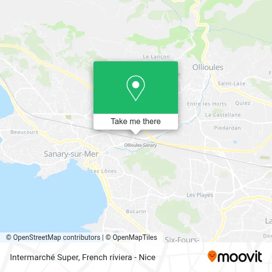 Intermarché Super map