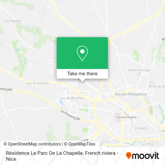 Résidence Le Parc De La Chapelle map