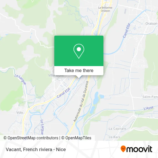 Vacant map