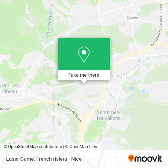 Laser Game map