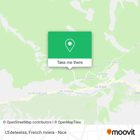L'Edelweiss map