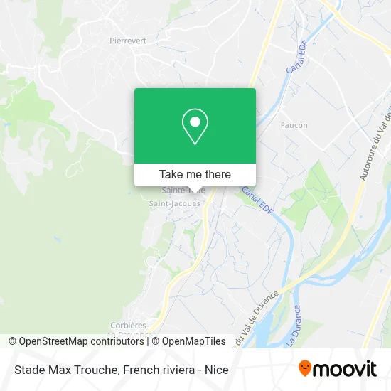 Stade Max Trouche map