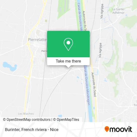 Burinter map