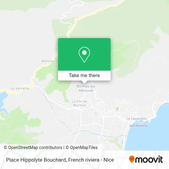 Place Hippolyte Bouchard map