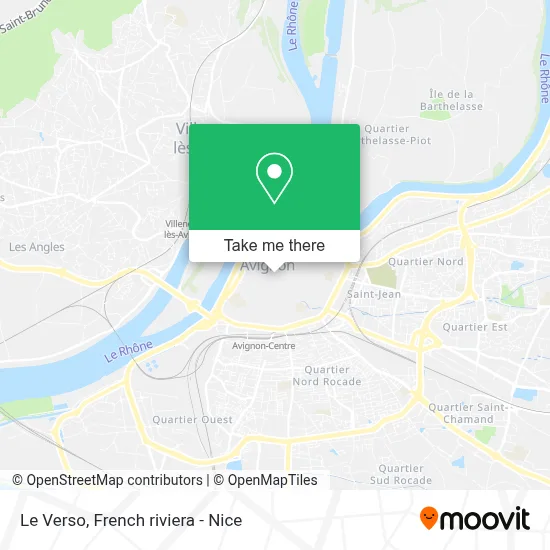 Le Verso map