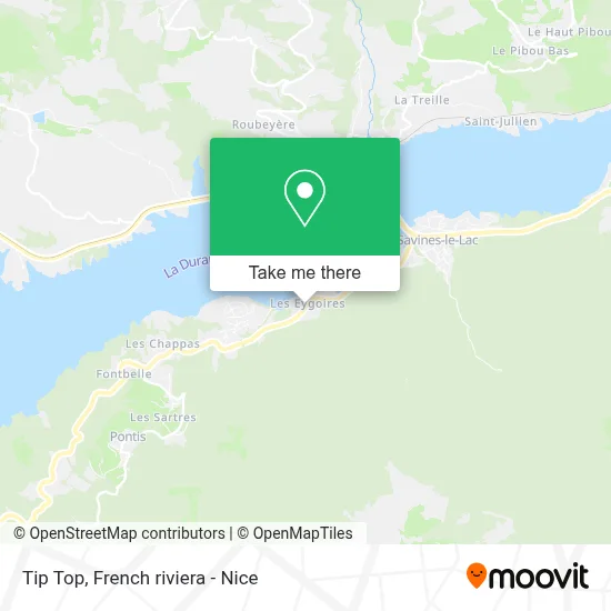 Tip Top map