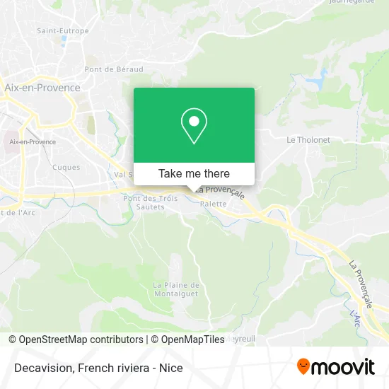 Decavision map