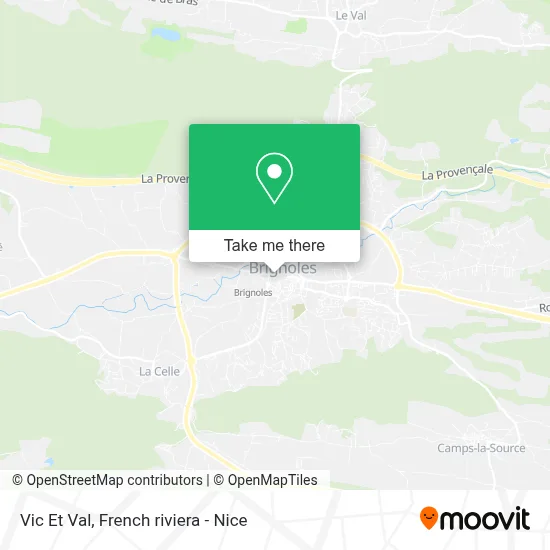 Vic Et Val map
