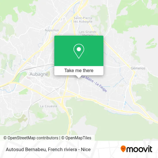 Autosud Bernabeu map