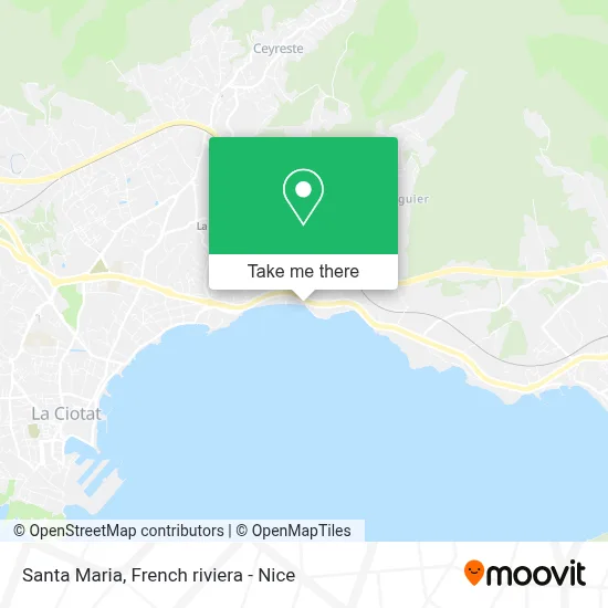 Santa Maria map