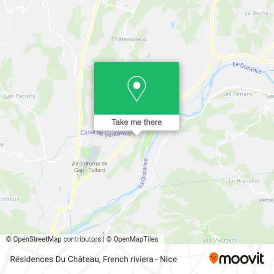 Résidences Du Château map