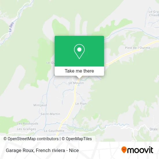 Garage Roux map