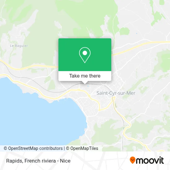 Rapids map