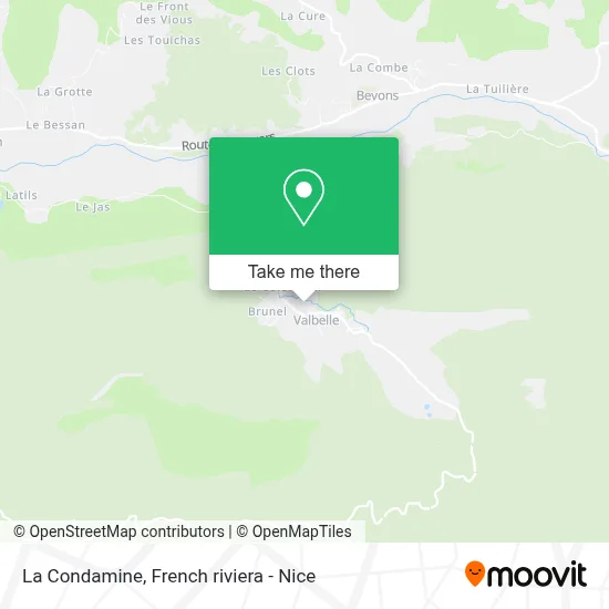 La Condamine map