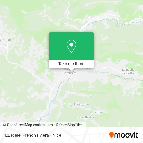 L'Escale map