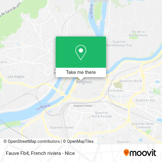Fauve Fb4 map