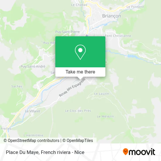 Place Du Maye map