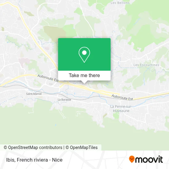 Ibis map