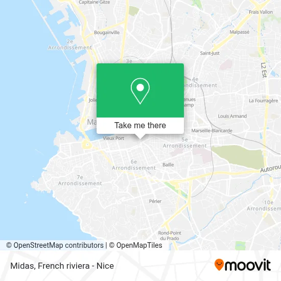 Midas map