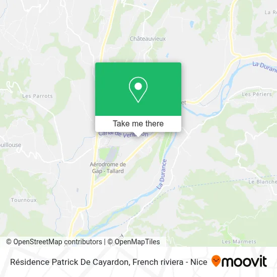 Résidence Patrick De Cayardon map