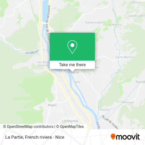 La Partie map
