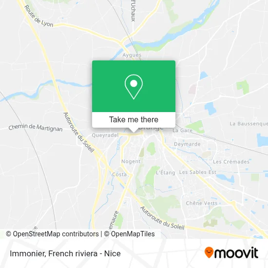 Immonier map