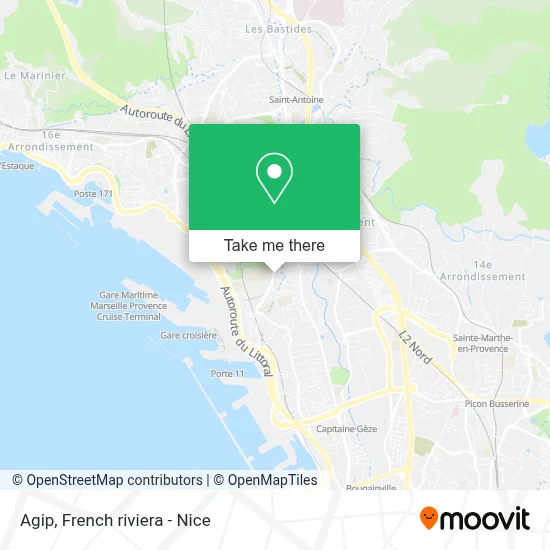Agip map