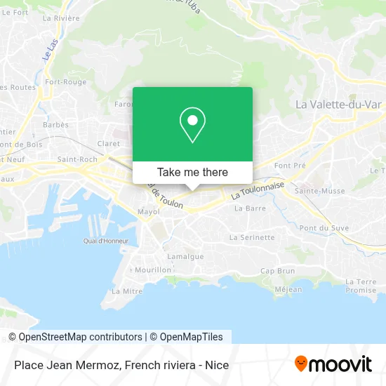 Place Jean Mermoz map