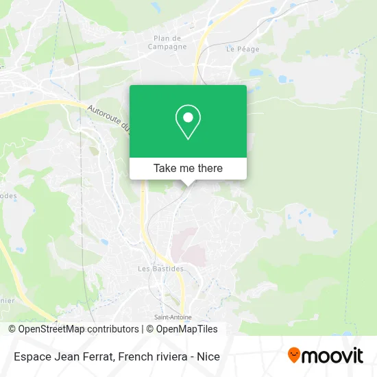 Espace Jean Ferrat map