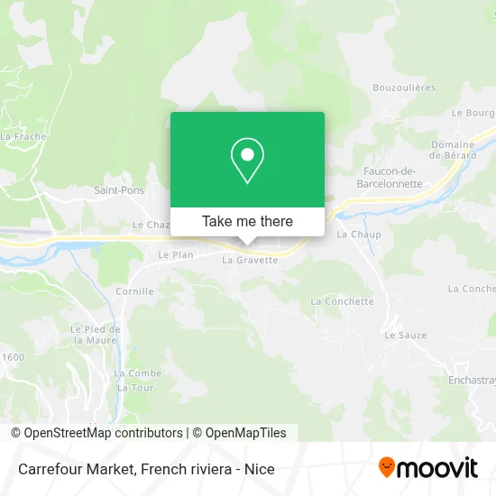 Carrefour Market map