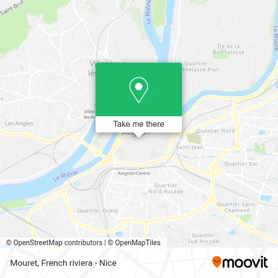 Mouret map
