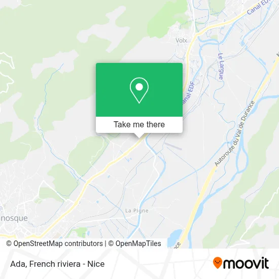 Ada map