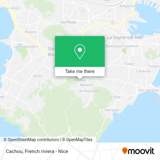 Cachou map