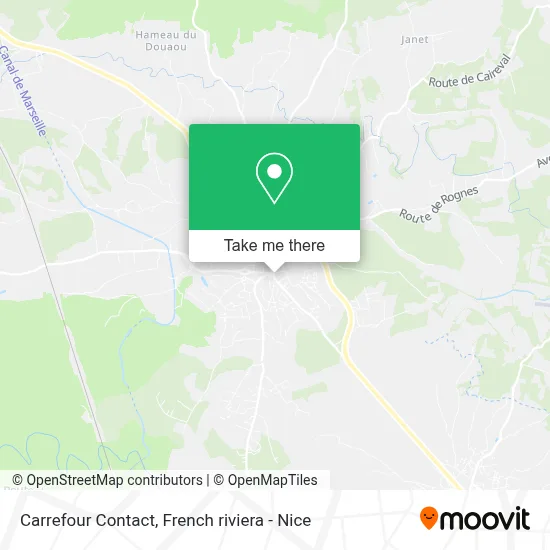 Carrefour Contact map