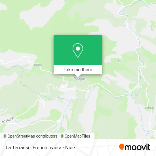 La Terrasse map