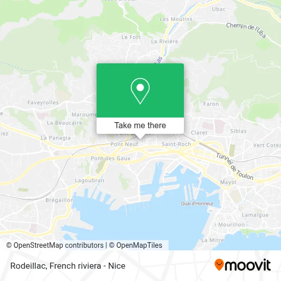 Rodeillac map