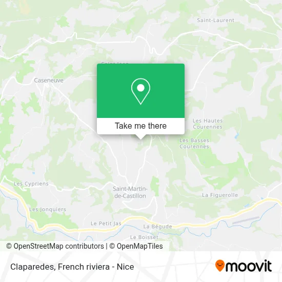 Claparedes map