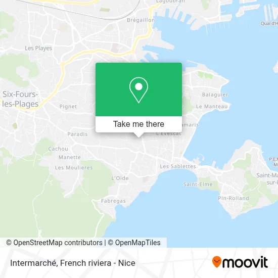 Intermarché map