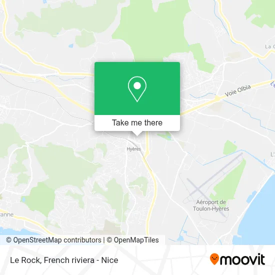 Le Rock map
