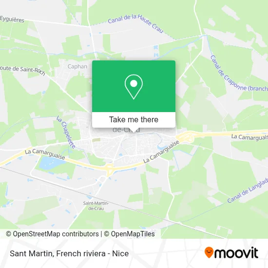 Sant Martin map