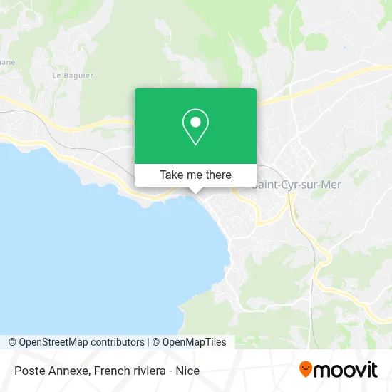 Poste Annexe map