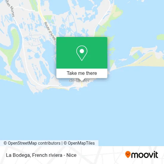 La Bodega map
